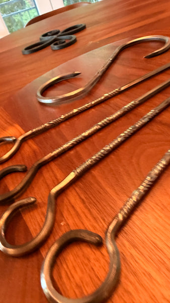 Stainless Steel Skewers with a Reverse Twist